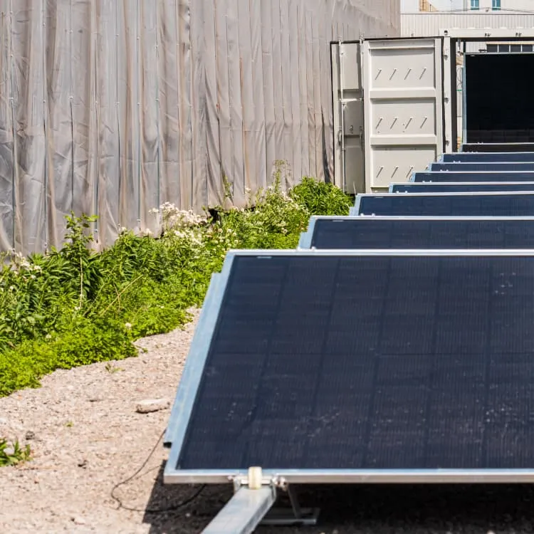Madagascar Global Communications Base Station Inverter Connected to the Grid
